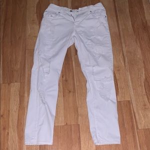 Lovers and Friends white boyfriend jeans